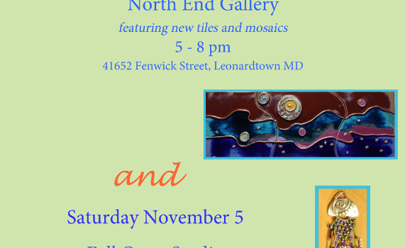 Fall Open Studio with Parran Collery, Saturday, November 5th